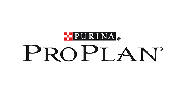 A green background with the purina proplan logo.