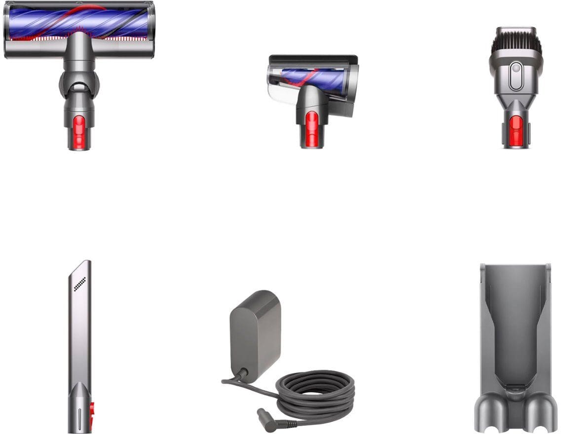 A variety of different types of vacuum attachments.